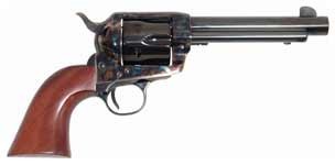 Cimarron Frontier .357 Magnum / .38 Special 5.5-Inch Blue & Case Hardened Revolver with Walnut Grip