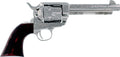 Cimarron Buffalo Bill Cody Revolver in .357 Magnum / .38 Special with Nickel Finish and Wood Grips
