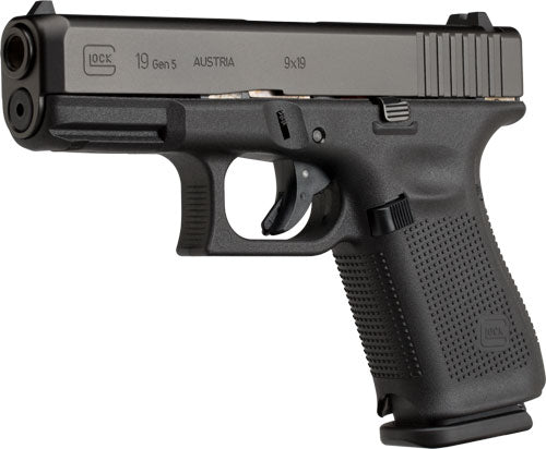 Glock G19 Gen 5 9mm Luger Semi-Auto Pistol with 3 Magazines