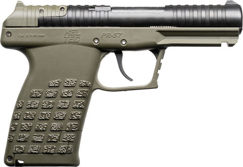 Kel-Tec PR-57 5.7x28 Semi-Auto Pistol with 20-Round Magazine, Green Finish