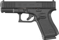 Glock 23 V .40 S&W FS Semi-Auto Pistol with 10-Round Capacity and Black Finish