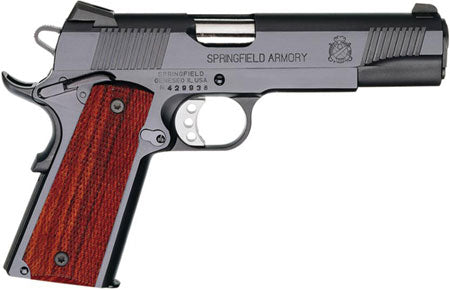 Springfield Armory 1911 Loaded .45 ACP Semi-Auto Pistol with 5-Inch Barrel and 7-Round Capacity and Stainless Finish