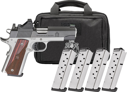 Springfield Armory 1911 Ronin .45 ACP Semi-Auto Pistol with 4.25-Inch Barrel and 8-Round Capacity