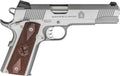 Springfield Armory 1911 Loaded .45 ACP Semi-Auto Pistol with 5-Inch Barrel and 7-Round Capacity and Stainless Finish