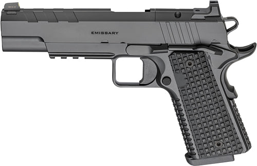 Springfield Armory 1911 Emissary AOS 9mm Semi-Auto Pistol with 5-Inch Barrel and 9-Round Capacity and Black Finish
