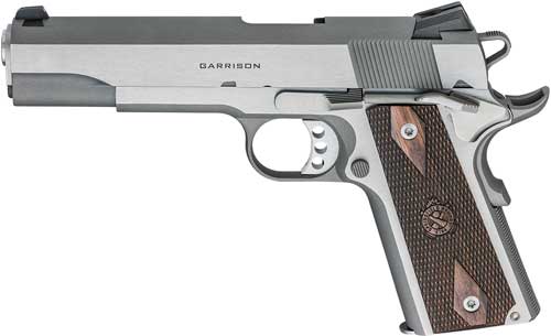 Springfield Armory 1911 Garrison 9mm Semi-Auto Pistol with 5-Inch Barrel and 9-Round Capacity and Stainless Finish