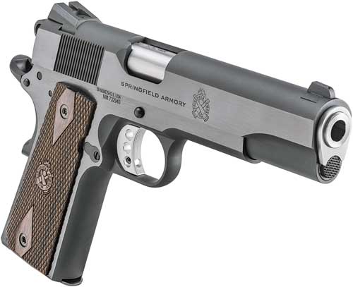 Springfield Armory 1911 Garrison 9mm Semi-Auto Pistol with 5-Inch Barrel and 9-Round Capacity and Blued Finish