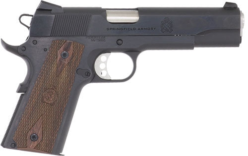 Springfield Armory 1911 Garrison .45 ACP Semi-Auto Pistol with 5-Inch Barrel and 7-Round Capacity and Blued Finish