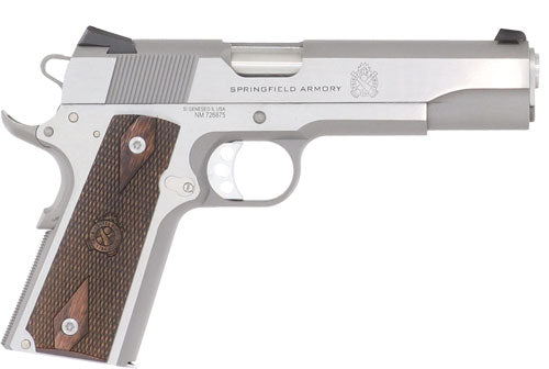 Springfield Armory 1911 Garrison .45 ACP Semi-Auto Pistol with 5-Inch Barrel and 7-Round Capacity and Stainless Finish