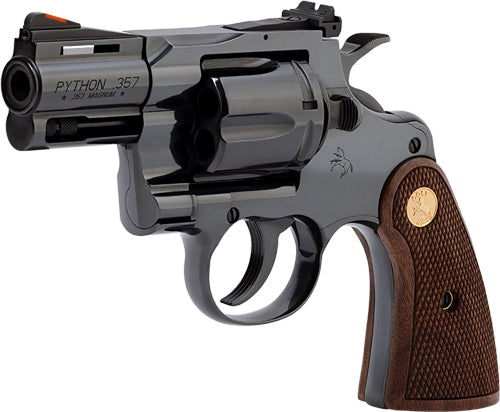 Colt Python .357 Magnum Revolver with 2.5-inch Barrel and Wood Grips