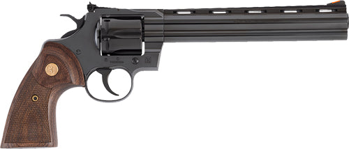 Colt Python .357 Magnum 8-Inch Revolver with Adjustable Sight and Wood Grips