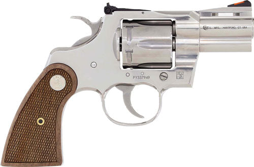 Colt Python .357 Magnum 2.5-inch Revolver with Adjustable Sights and Wood Grips