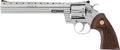 Colt Python .357 Magnum Revolver with 8-Inch Stainless Barrel and Wood Grips