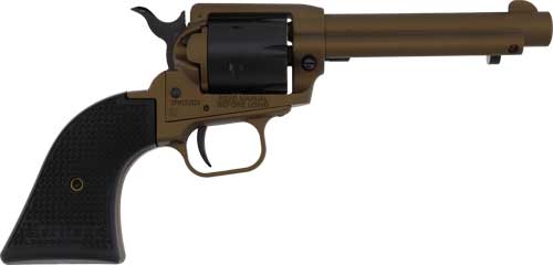 Heritage 22LR 4.75-inch Fixed-Sight Revolver with Bronze Frame