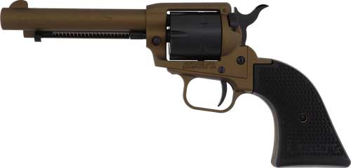 Heritage 22LR 4.75-inch Fixed-Sight Revolver with Bronze Frame