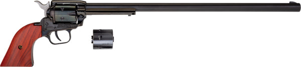 Heritage 22LR/22WMR 16-inch Fixed Sight Revolver with Blu-ed Finish and Wood Grips