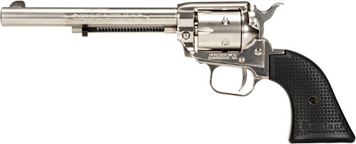 Heritage 22LR 6.5-inch Nickel Finish Revolver with Fixed Sights