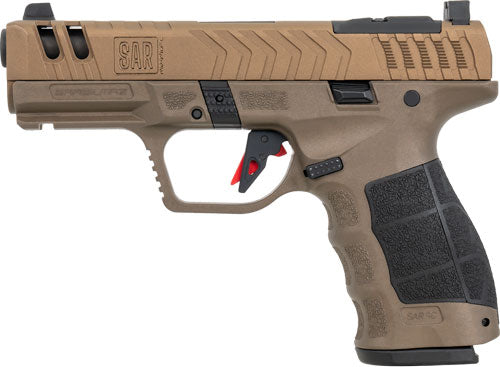 SAR USA SAR9C 9mm Compact Gen3 Pistol with Optic Cut and Bronze Finish
