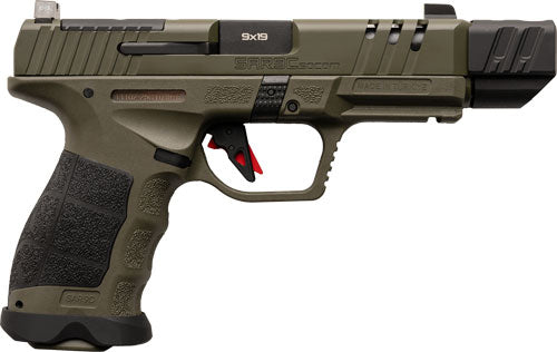 SAR USA SAR9 Compact SOCOM 9mm Pistol with Cerakote Finish and Night Sights