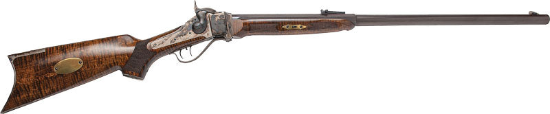 Cimarron Sharps Slotter & Co. Sporting Rifle in 45-70 Government with Maple Stock and Falling Block Action