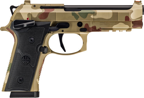 Beretta 92XI SAO FS 9mm Semi-Auto Pistol with 4.7 inch Barrel and Camouflage Finish