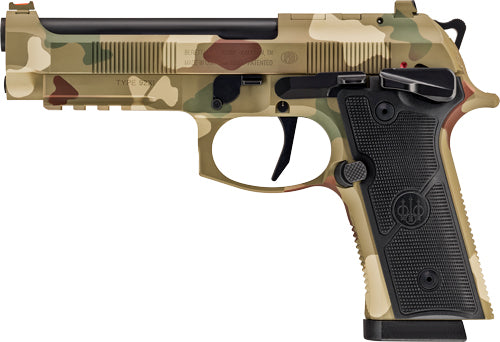 Beretta 92XI SAO FS 9mm Semi-Auto Pistol with 4.7 inch Barrel and Camouflage Finish