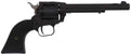 Heritage 22LR/22WMR Black Revolver with 6.5-Inch Barrel and Polymer Grips