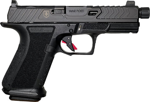 Shadow Systems War Poet MR920 9mm Luger Semi-Auto Pistol with Tritium Sights and Premium Grip Stippling