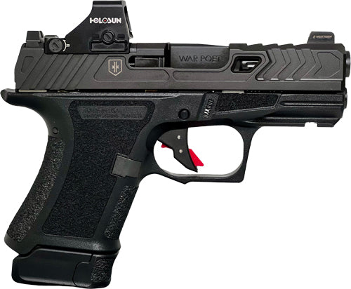 Shadow Systems War Poet CR920 9mm Luger Semi-Auto Pistol with 3.4-Inch Barrel and Dual Magazines