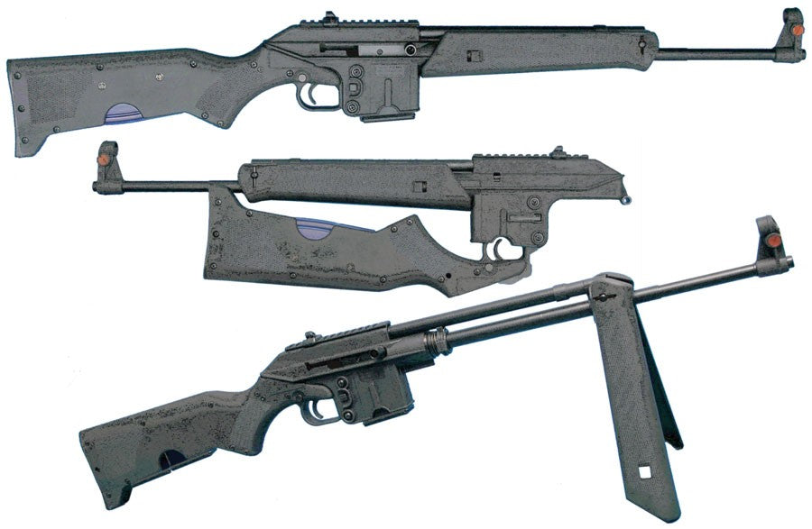 Kel-Tec SU16A Rifle in 5.56mm with 18.5-inch Chrome Lined Barrel and Folding Forend