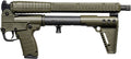 Kel-Tec SUB-2000 10mm Auto Modern Sporting Rifle with 15-Round Magazine, Green Synthetic Stock