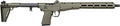 Kel-Tec SUB-2000 S2K 5.7mm Semi-Automatic Rifle with 20-Round Magazine in Green
