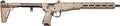 Kel-Tec SUB-2000 Gen3 9mm Semi-Automatic Rifle with 15-Round Magazine, Tan Stock