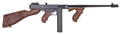 Thompson 1927A1 .45 ACP Carbine with Walnut Stock and Finned Barrel