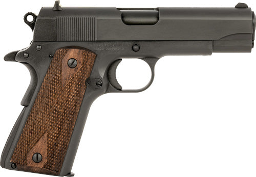 Tisas USA 1911 Tank Commander .45 ACP Semi-Auto Pistol with Black Finish and Wood Grip