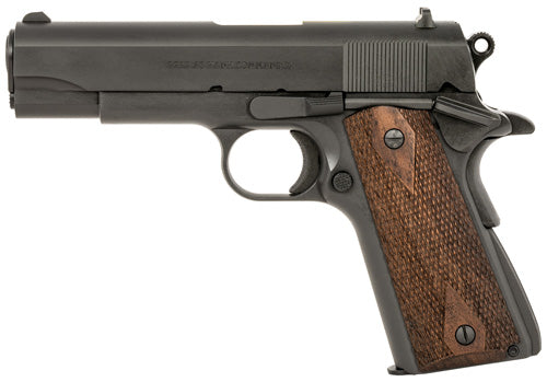 Tisas USA 1911 Tank Commander .45 ACP Semi-Auto Pistol with Black Finish and Wood Grip