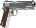 Tisas USA Regulator 1911A1 in 38 Super with Chrome Finish and Adjustable Sights