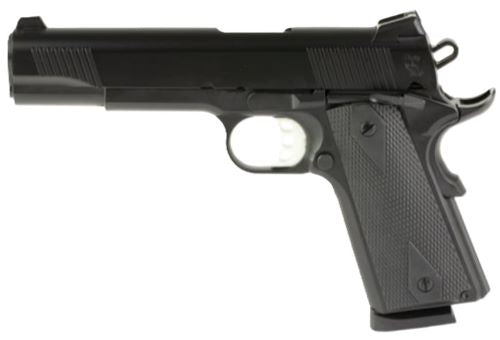 Tisas USA 1911 Duty B9 9mm Semi-Auto Pistol with Black Rubber Grips and Adjustable Sights