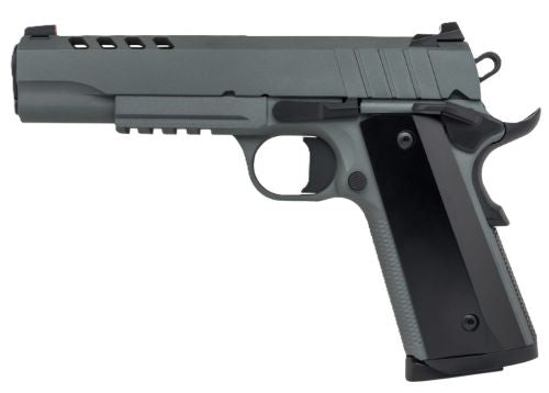 Tisas USA 1911 Nightstalker 9mm Semi-Auto Pistol with Cerakote Finish and Ambidextrous Safety