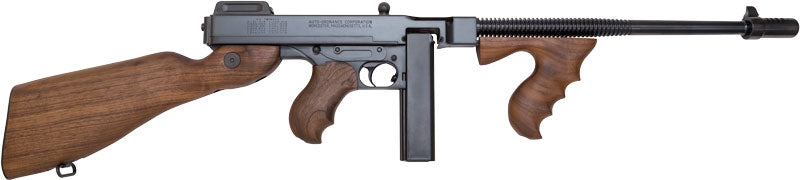 Thompson 1927A1 .45 ACP Carbine with Walnut Stock and Finned Barrel