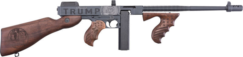 Thompson 1927A1 .45 ACP Modern Sporting Rifle with Engraved Steel Receiver and Walnut Stock
