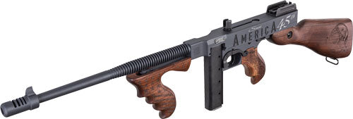 Thompson 1927A1 .45 ACP Modern Sporting Rifle with Engraved Steel Receiver and Walnut Stock