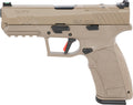 Tisas USA PX-9DFDE 9mm Semi-Auto Pistol with Flat Dark Earth Finish and Interchangeable Grip Panels