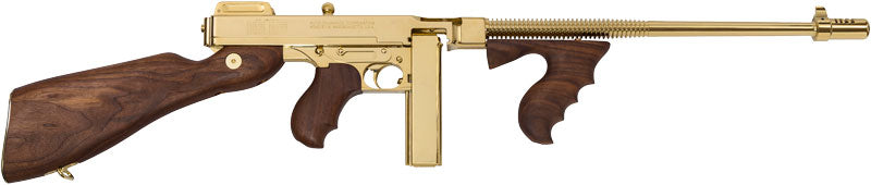 Thompson 1927A1 .45 ACP Carbine with Finned Barrel and Walnut Stock
