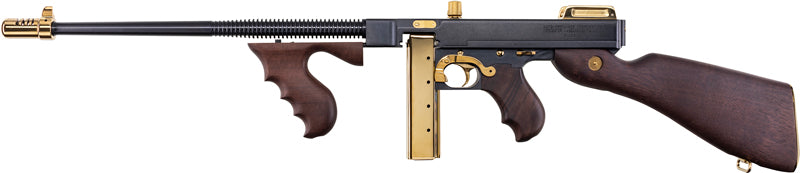 Thompson 1927A1 .45 ACP Modern Sporting Rifle with Finned Barrel and Walnut Stock