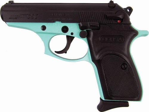 Bersa Thunder 380 ACP FS - Robin's Egg Blue Alloy Frame with Black Steel Slide and Fixed Sights