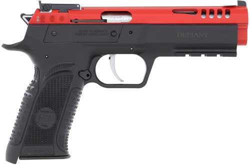 Tanfoglio Force .22 LR 4.4-Inch Semi-Auto Pistol with Poly Frame and Red Steel Slide