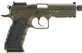 Tanfoglio Tactical Pro 10mm Auto Pistol with Steel Frame and Chrome Finish