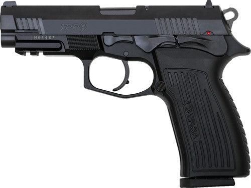 Bersa TPR 9mm Semi-Auto Pistol with 4.25-inch Barrel and Interchangeable Sights