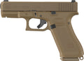 Glock 19X V Night Sights 9mm Semi-Auto Pistol with 17-Round Capacity and Flat Dark Earth Finish